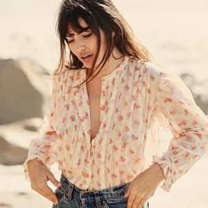 Doen Astra Top White Poppy